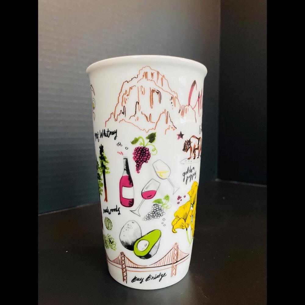 Starbucks 10 oz Ceramic Travel Mug with Lid - Picture 5 of 8